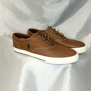 Polo Ralph Lauren Vaughn Leather Sneakers